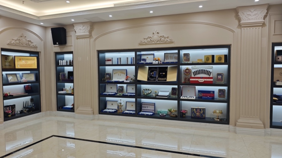 Product display area of Zhongkang Bainian