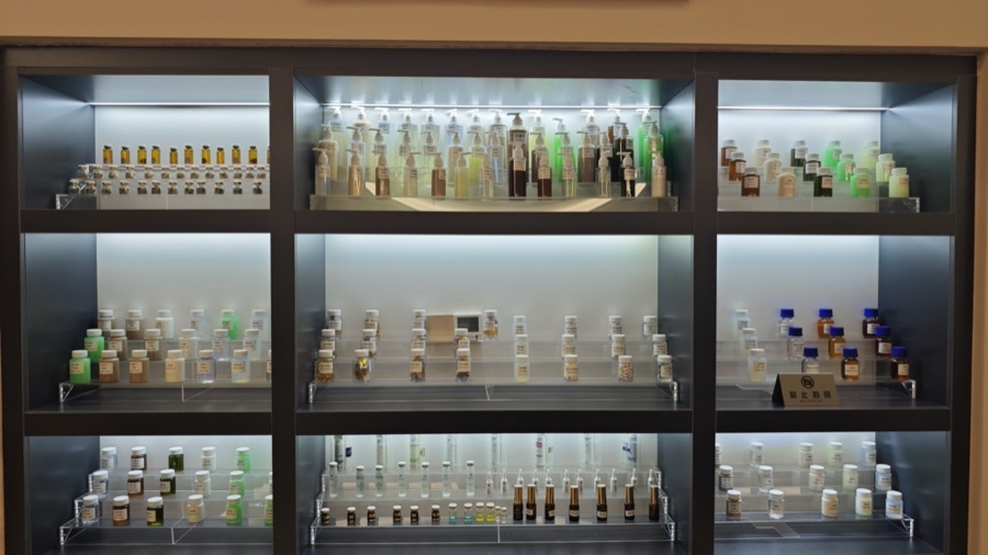 Raw material showcase of Zhongkang Bainian