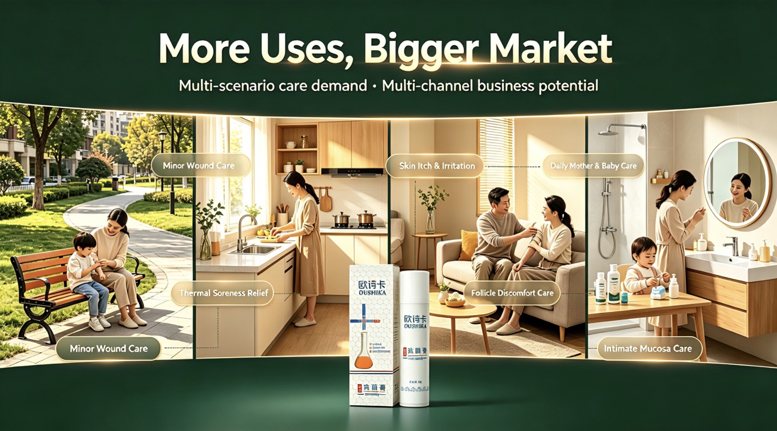 Herbal Antibacterial Cream OEM channel ecosystem