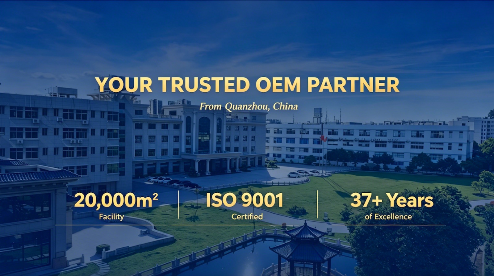 Factory strength — 37+ years of manufacturing excellence