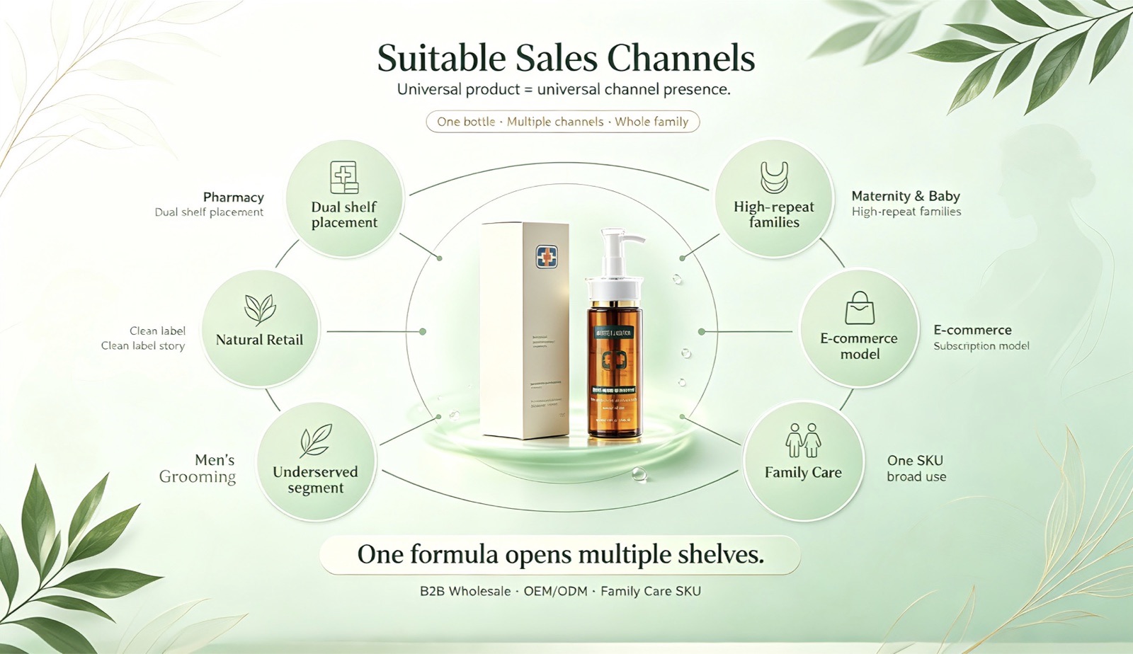External Feminine Intimate Liquid Wash OEM channel ecosystem