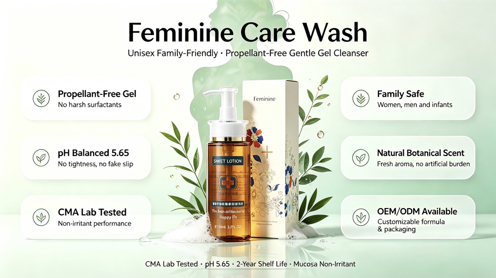External Feminine Intimate Liquid Wash OEM — propellant-free foaming liquid market overview