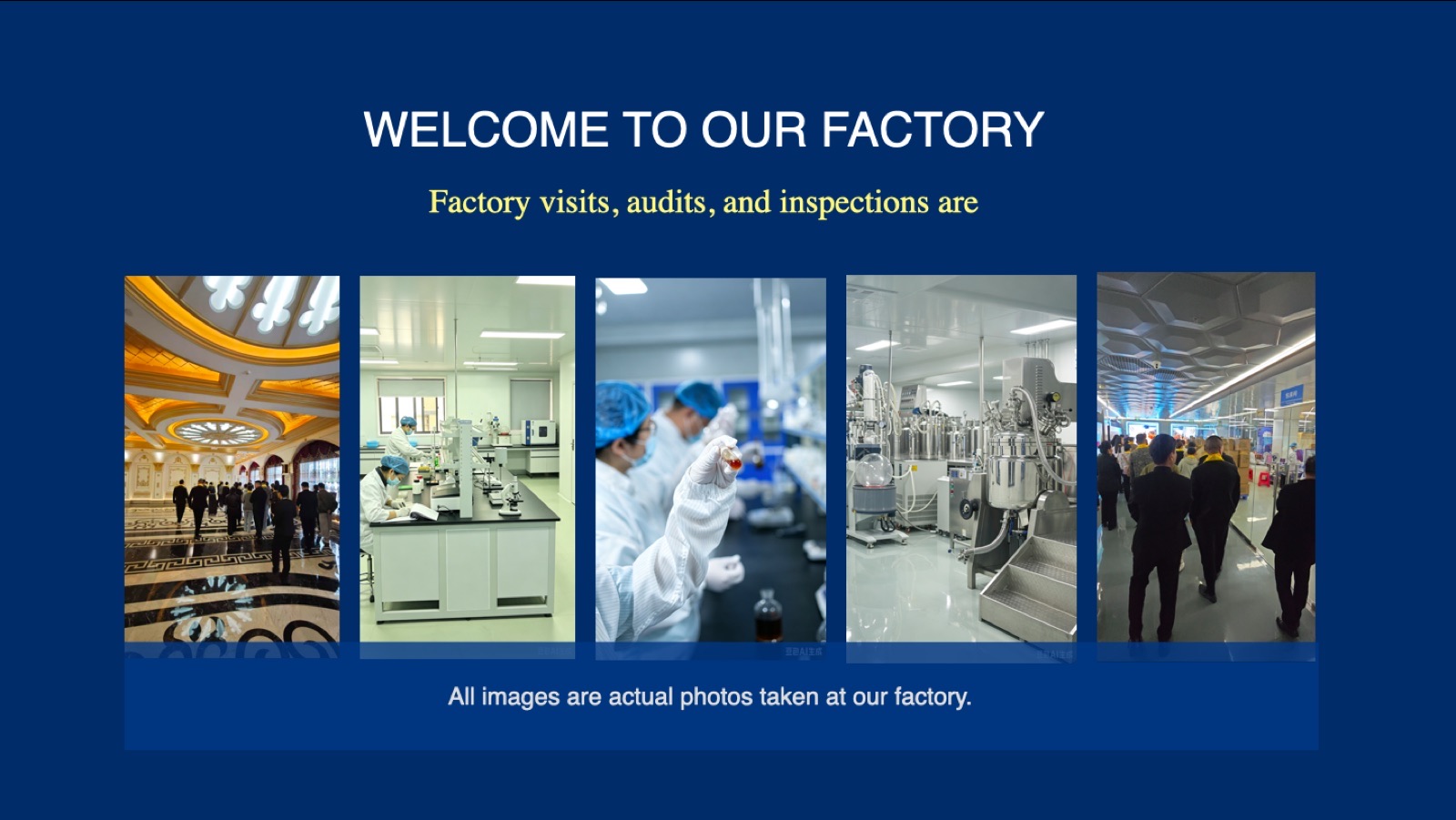 Quality certifications — ISO, GMP, Disinfectant Registration (Xiaozihao Standard), SGS