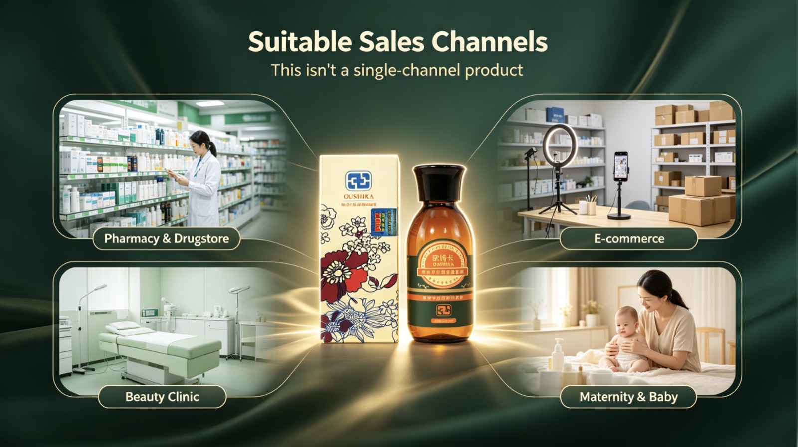 Silk Protein Essence OEM channel ecosystem
